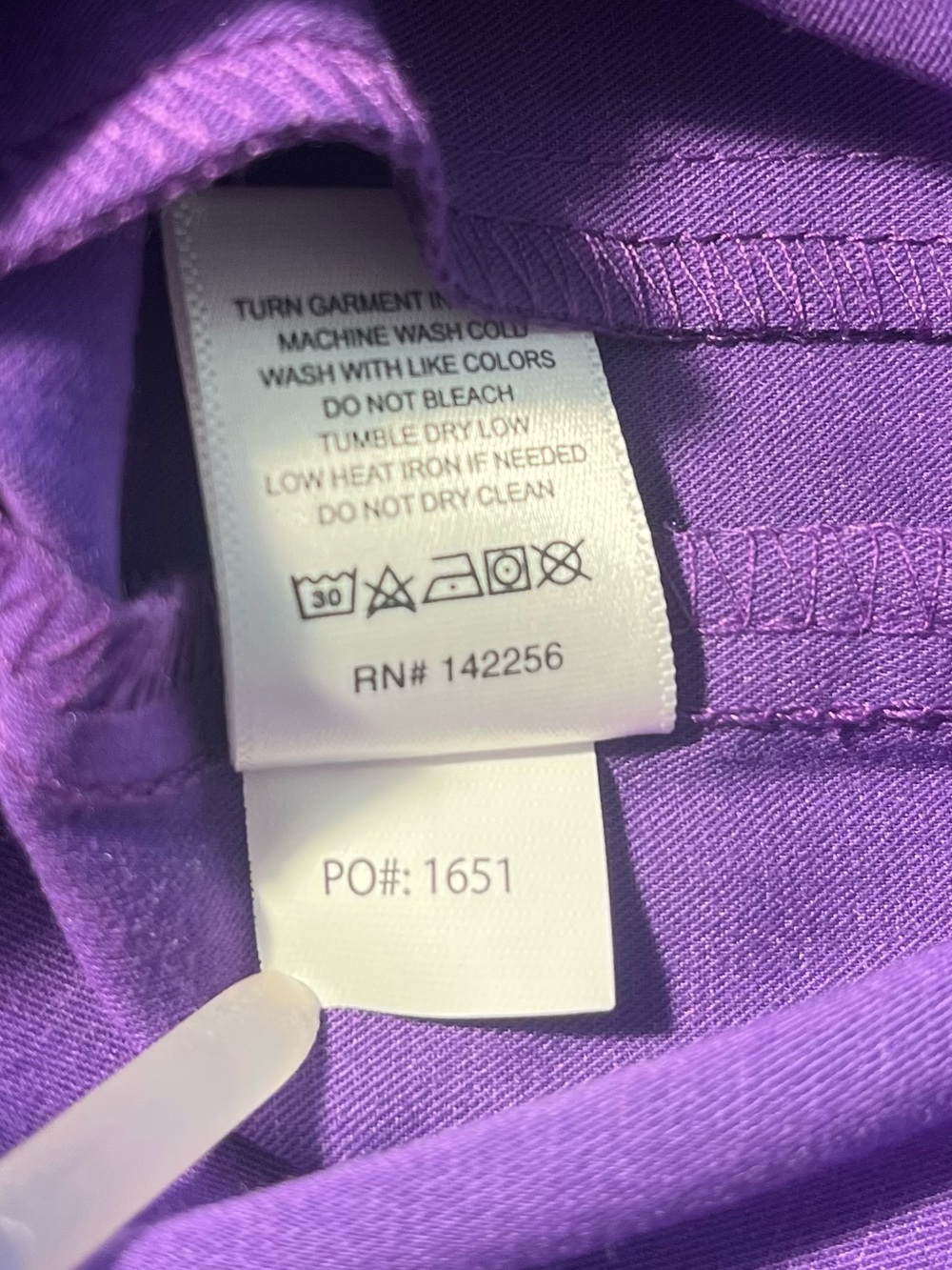 💜FIGS Set of both Small Ultra Violet Casma Scrub Top NWT & Zamora pants EUC - Picture 6 of 14